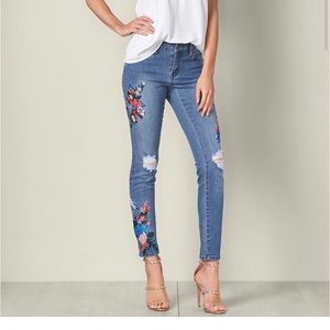 Venus Embroidered Jeans